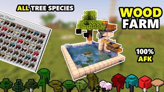 Best Tree  Wood Farm for Minecraft 120  15000 Items per hour  ianxofour [upl. by Annahs492]