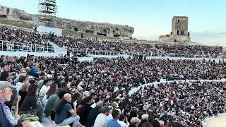 Teatro greco di Siracusa il debutto della stagione 2024 con quotAiacequot [upl. by Sol332]