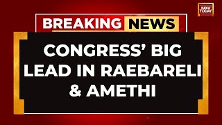 India Today Lok Sabha Election Results LIVE Coverage Congresss Big Lead In Raebareli amp Amethi LIVE [upl. by Ardnoet180]