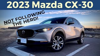 2023 Mazda CX30 Review  Standing Alone in the Sea of SubCompact Crossovers [upl. by Nivanod]