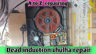 dead induction cooker repair induction chulha ful repairing इंडक्शन चूल्हा रपेरिंग कैसे करेIGBT [upl. by Tevlev]