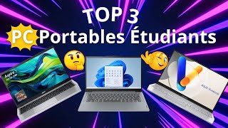 Les 3 Meilleurs PC Portables pour Étudiants en 2024  TOP 3 Ordinateurs portables Étudiants [upl. by Rosenblatt799]