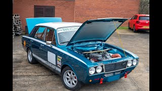 Hillman Hunter GLS first laps at Oulton park UK 2021 [upl. by Aiuqcaj]