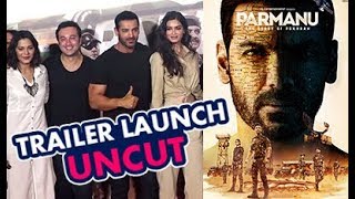 UNCUT  PARMANU Official Trailer Launch  John Abraham  Diana Penty  Abhishek Sharma [upl. by Wally471]