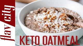 Pumpkin Spice Hemp Heart Oatmeal  Keto and Dairy Free [upl. by Eelyah572]