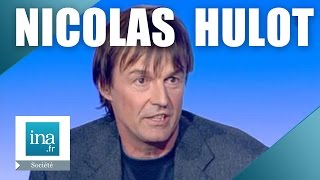 Nicolas Hulot quotLe Pacte Écologiquequot  Archive INA [upl. by Solracesoj435]