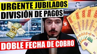 💲💸JUBILADOS DOBLE FECHAS DE COBRO Y TODO SOBRE LA DIVISIÓN DE PAGOS DE ABRIL DE ANSES 2024 [upl. by Oiznun]