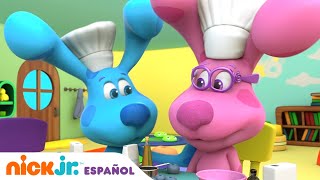 Las pistas de Blue y tú  40 minutos de arte y manualidades con Blue  Nick Jr en Español [upl. by Irehs]