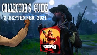 RDR2 Online Collectors Guide today  Madam Nazar amp Collectibles locations [upl. by Bluma]