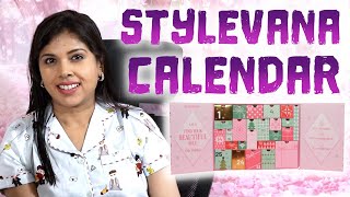 STYLEVANA BEAUTY ADVENT CALENDAR 2024 CONTENTS PRICE BREAKDOWN VS YESSTYLE [upl. by Soilisav]