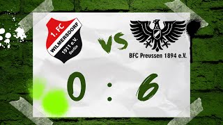 1 FC Wilmersdorf  BFC Preussen HIGHLIGHTS  BERLIN LIGA  BFC PREUSSEN TV [upl. by Ellinet]