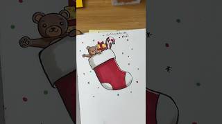 Tuto 20 de décembre  chaussette de Noël [upl. by Charlet531]