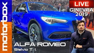 Alfa Romeo Stelvio TI  In arrivo lallestimemto sportivo da 280 CV [upl. by Enautna]