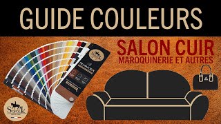 RÉNOVATION CUIR CANAPÉ  CHOISIR SA COULEUR SANS ERREUR  SOFOLKfr [upl. by Meave]