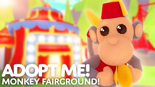 🎪 Monkey Fairground Update 🐒🎪 Adopt Me on Roblox [upl. by Valentine]