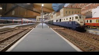 Circulation du Phocéen et du ParisRome tractés par la 262DB1 Fulgurex et la 2CC2 Lematec [upl. by Dutchman]