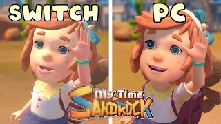 Is My Time at Sandrock Any Good on Nintendo Switch PC vs Switch Comparison [upl. by Ruperta]