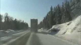 Driving from Timmins to Sudbury Ontario Canada [upl. by Jakie]