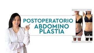 Recomendaciones postoperatorio de Abdominoplastia [upl. by Scoville]