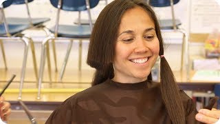 Glover Middle School teacher gets a 5year haircut [upl. by Adnhoj18]