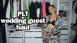 WEDDING GUEST DRESS HAUL  TRY ON [upl. by Fang]