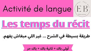 1BAC2BACBAC libre Les valeurs des temps du récit شرح مبسط بالعربية [upl. by Leahcimdivad]