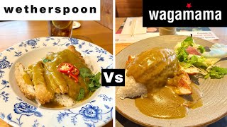 Wetherspoons vs Wagamamas Katsu Curry  Surprising Winner [upl. by Atthia]