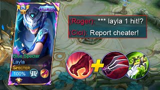 JUNGLE LAYLA 10K MATCHES SOLO RANKED GAME😱 TOTALLY INSANE [upl. by Suiratnod]