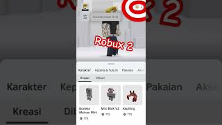 Tutorialnya cari namanya robux di Roblox [upl. by Dituri665]