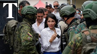 Ecuadorians head to the polls amid heightened security [upl. by Anahsar]