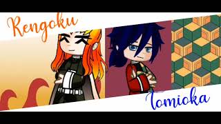 te presento a mis personajes parte 1 Kimetsu no Yaiba  Gasha club [upl. by Gregoor]