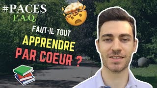 PACES FAQ  FAUTIL TOUT APPRENDRE PAR COEUR [upl. by Eberta]