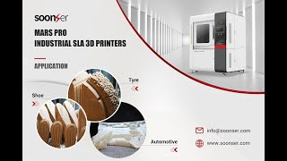 SoonSer Mars Pro industrial 3d printer display [upl. by Osnohpla623]