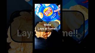 Lays chips recipe at home Lays Blue Packet Chips Recipe 😋 food shorts tasty spicy layschips [upl. by Becka715]