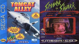 SEGA CD Sewer Shark and Tomcat Alley  YoVideogames [upl. by Adnahsed]