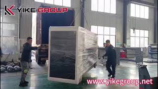 Computer thin blade Slitter scorer machine shipping to Argentina customer YIKE GROUP [upl. by Gaddi]