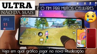 🟢 Galaxy A21s 464GB  Free Fire quotNova Atualizaçãoquot [upl. by Atinnod]