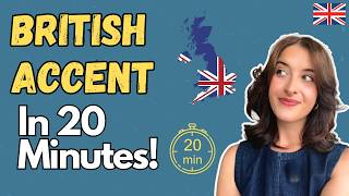 How to Improve Your British Accent in 20 Minutes Standard English Accent [upl. by Notserc]