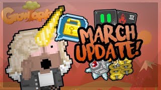 Growtopia  MARCH UPDATE How to use Cyblocks  Growmoji bug  New text colors [upl. by Okiram]