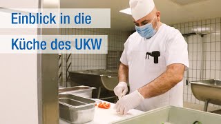 Gastronomie am UKW Von der TabletBestellung des Essens bis ans Patientenbett [upl. by Boycey257]