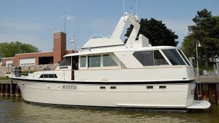 1974 Hatteras 53 Motor Yacht Asking 260000 [upl. by Onateag483]