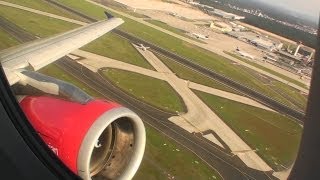 Scandinavian Buzzsaw Awesome HD A320 Takeoff From Frankfurt Germany On SAS [upl. by Nizam509]