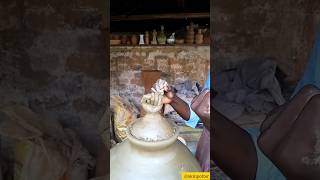 pottery and sculpture the satisfying view diy potteryhandmade clay craft shorts sculpture [upl. by Ursuline]