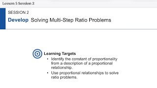 iReady Math 7 Lesson 5 Session 2 [upl. by Ecinrahs843]