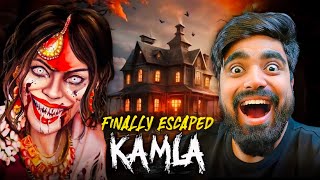 I FINALLY ESCAPED FROM KAMLA HOUSE 😍  INDIAN HORROR GAME [upl. by Ahseeyt]