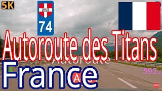 France 24 🇫🇷 Motorway A40 🚘 Autoroute des Titans E25 [upl. by Dyann542]