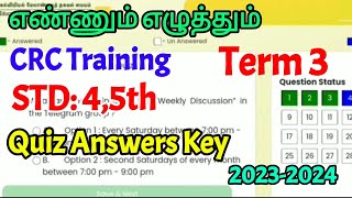 EE CRC Training 45 Quiz Answer 2024 Term 3 [upl. by Beatty349]