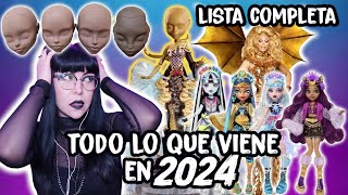 Monster High 2024 ✨TODO LO QUE VIENE PRÓXIMAMENTE  CHISMUÑECAS  Marce Moth [upl. by Terza]