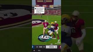 5’5 400 Pounds RB IN NCAA25🔥😂 [upl. by Akitnahs]