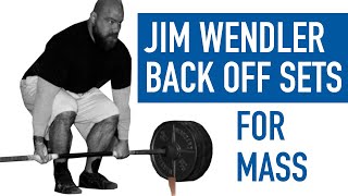 JIM WENDLER Creator of 531 Top Set Back Off Training for Hypertrophy [upl. by Tal]